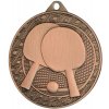MMC4511/B - Medaila stolný tenis (pr.45 mm, hr.2 mm) bronz - 4,5x0,2 cm