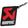 Prívesok na kľúče Akrapovič LOGO Vertical black white red