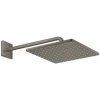 Hlavová sprcha GROHE RAINSHOWER Cube na stenu vrátane sprchového ramená kartáčovaný Hard Graphite 26564AL0