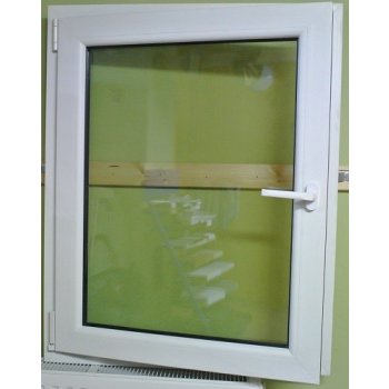 Plastové okno 110x130 - 119x139 VEKA SOFTLINE 82MD 7-mi komorové / 82mm - 3 sklo