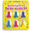 Super Fun Penis Cocktail Markers 6 ks