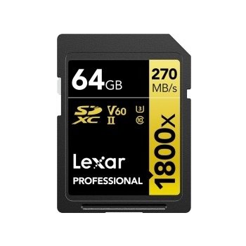 Lexar SDXC UHS-II 64GB LSD1800064G-BNNNG