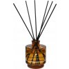 HNEDÝ DIFUZÉR S TYČINKAMI VONNÝ OLEJ VANILKA ILAE 200 ml