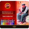 Koh-i-noor mondeluz umelecké akvarelové pastelové ceruzky 3724 24 ks v sade
