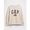 GAP Mikina s logom Béžová XXL Béžová Béžová