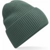 Beechfield dámska pletená čiapka B384R Marine Green