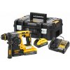 DCH273H2T DEWALT 18 V AKU BEZUHLÍKOVÉ, KOMBINOVANÉ KLADIVO SDS PLUS, 2 X POWERSTACK 5,0 AH BATERIE, NABÍJEČKA, KUFR T-STAK