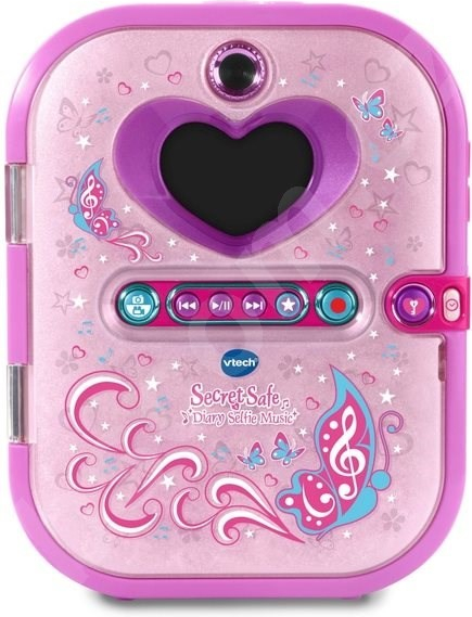 VTECH KIDI SECRET SAFE - MOJ TAJNY DENNIK - CIERNY (SK) /ME 80163677/