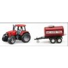 Bruder 1184 Traktor Case CVX 170 s cisternou Vacu Super 5000
