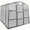 Skleník G21 GZ 48 - 251 x 191 cm, pozinkovaný, poškodený obal G21