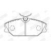 Sada brzdových platničiek kotúčovej brzdy JURID 573008J