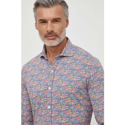 Paul&Shark pánska košeľa regular s talianskym golierom 24413200CF viacfarebná