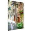 Vertikálny foto obraz sklenený Talianske uličky 50x100 cm