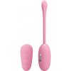 Pretty Love Shock Fun Silicone Vibrating Egg - Pink (electro)