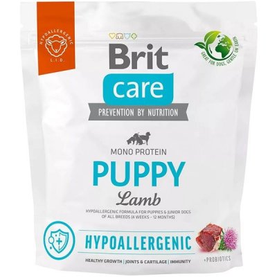 Brit Care Dog Hypoallergenic s jahňacím Puppy 1 kg
