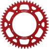 SUPERSPROX Hliníková reťazová rozeta SUPERSPROX RAL-8000:48-RED červené 48T, 520