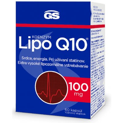 GS Koenzym Lipo Q10 100mg 60 kapsúl