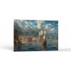 História Prístav pod horami | Obrazy Vintessia Rozmery obdĺžnik: 80x120