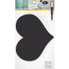 Popisovacia tabuľa Silhouette HEART - vrátane popisovača