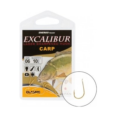 EXCALIBUR CARP CLASSIC GOLD veľ.2 8ks