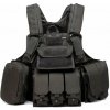Outdoor vesta FOXTER® s 8 vreckami (Praktická vesta na organizáciu vybavenia pre airsoft, turistiku a outdoor aktivity)