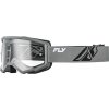 Detské motokrosové okuliare Fly Racing Focus Youth šedá/čierna, číre plexi