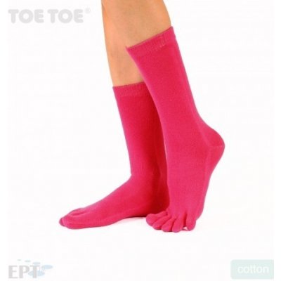 ToeToe CLASSIC prstové ponožky magenta