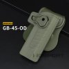Wosport opaskové holster Hi-Capa zelené