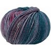 SUPER SOFT PRINTED Lana Gatto 2024 Farby SUPER SOFT PRINTED: 30993 petrol-fialový mix 100% merino vlna