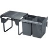 ML SYSTEMS ML Vstavaný odpadkový kôš 450mm 2x10L+1x20L /ML-450-ST-3/