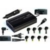 EUROCASE univerzální napájecí adaptér 100W, AC 110-240V/CAR DC 12V, DC 12- 20, 9 koncovek NAEC-YH-4070