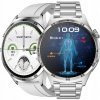 Smart hodinky JG Smart JS300 strieborné