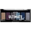 NYX Professional Makeup Ultimate Edit Petite Shadow paletka očných tieňov 01 Warm Neutrals 6 x 1,2 g