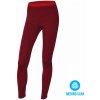 Husky Merino termo kalhoty dámské tmavě cihlové