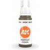 AK Interactive akrylová barva brownish green 17 ml