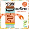 Djeco magnetická Skladačka Kinoptik Rigolo Príšerka