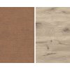 Polyform obkladová doska obojstranná kameň rusty/dub nature 10x640x4100 mm