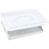 Aeg Electrolux Zanussi náhradný diel 1368104004 originálna zásuvka pre filter textilných vlákien sušičky bielizne