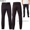 Fox pánske nohavice Stretch Chino pant, čierno šedá, 38