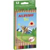 Krabica 12 trojhranných ceruziek Alpino Tri