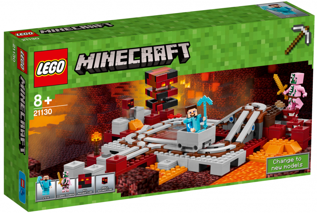 LEGO® Minecraft® 21130 Podzemná železnica od 119,96 € - Heureka.sk
