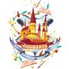 ZUTY Maľovanie podľa čísel - MAĽOVANÝ ROKFORT (HARRY POTTER) Rámovanie: vypnuté plátno na rám, Rozmer: 40x50 cm