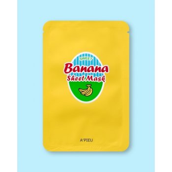 A'pieu Banana & Honey Sheet Mask Тextílna maska na tvár 23 g