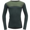 Devold Vlněné merino triko Lauparen merino 190 Shirt Man Forest/Woods/Black