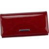 Gregorio LN-107 červená dámska kožená peňaženka 16,5 x 9 x 3,8 cm