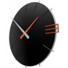 Dizajnové hodiny 10-019 CalleaDesign Mike 42cm (viac farebných verzií) Farba čierna klasik-5 - RAL9017 AKCIA