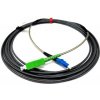FIBRAIN DR03, Optický patchcord SC/APC - LC/PC 2m, 3.0mm, G.657A1, 900N, simplex, outdoor