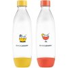 SODASTREAM FľašaFUSE2x1lOrange/Yellow do umývačky SODA