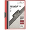 Durable Duraclip 30 A4 dosky s klipom červené
