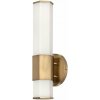 Quintiesse Facet nástenná lampa 1x12 W mosadzná-opálová QN-FACET-LED1-HB-BATH